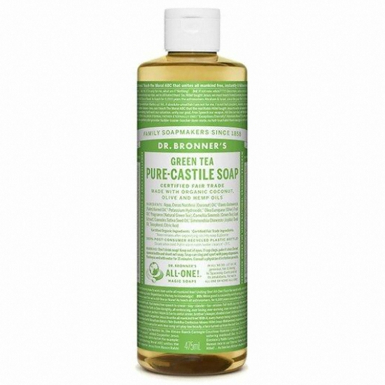 닥터브로너스 그린티 퓨어 캐스틸 솝 475ml
