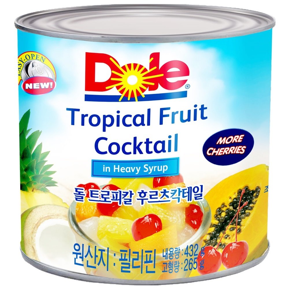 돌(Dole) Dole 트로피칼 후르츠 칵테일 432g