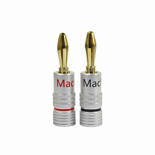 마하링크  바나나플러그 흑색적색 1조 (ML-B2)