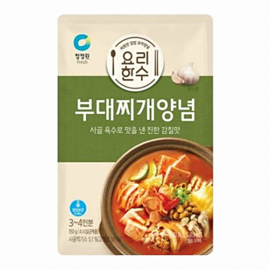 청정원 요리한수 부대찌개 양념 150g