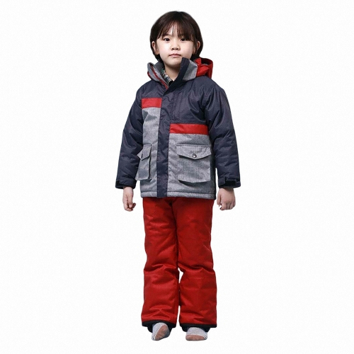 와이키  아동 스키 보드복 자켓 YJ-1400 + 팬츠 YP-1300 세트
