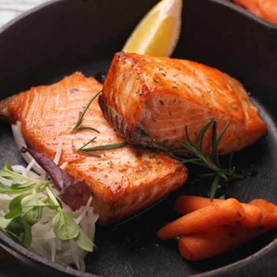 백사장수산  노르웨이 생연어 스테이크 200g