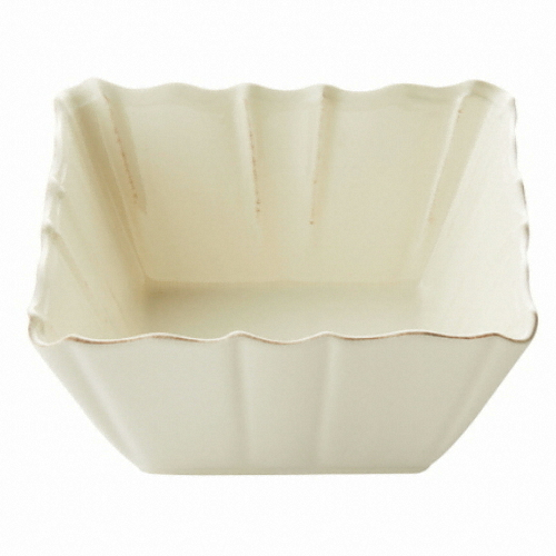 벨류세라믹 끌로에 사각 샐러드볼 22cm