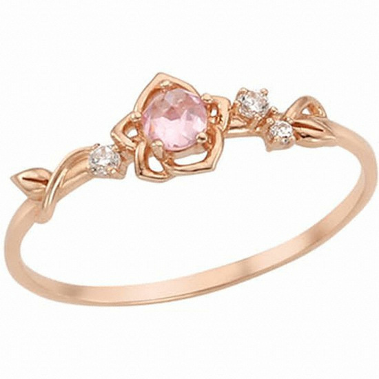 프린세스  로이드x  미녀와야수벨   10K 반지 LRT19032T