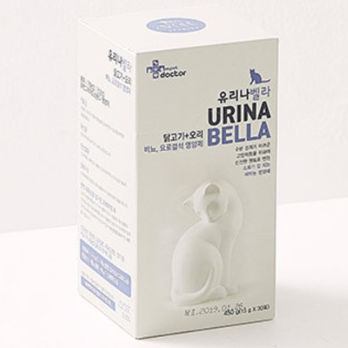 마이펫닥터 유리나벨라 비뇨 요로결석 영양제 450g (15g x 30p)