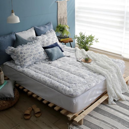 아망떼 앤드유 시어서커 리플 토퍼