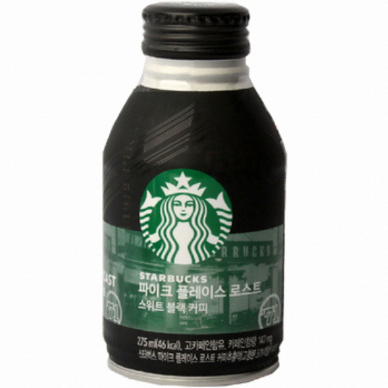 스타벅스 파이크 플레이스 로스트 스위트 블랙커피 275ml