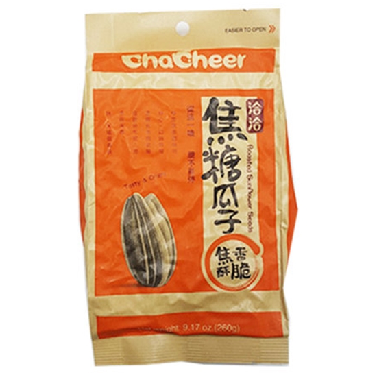 하오푸드  챠챠 해바라기씨 스파이시 카라멜맛 260g