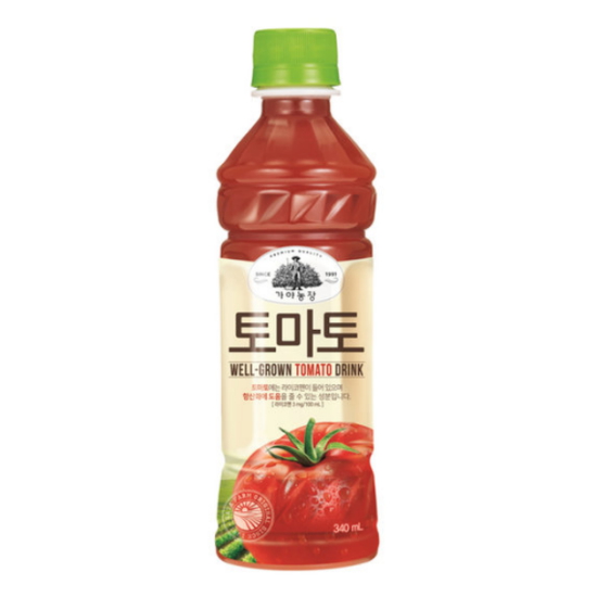 웅진식품 가야농장 토마토 340ml
