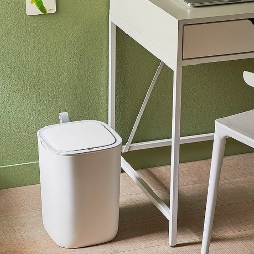 한샘  코튼캔디 센서휴지통 12L