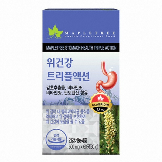 메이플트리 위건강 트리플액션 60정