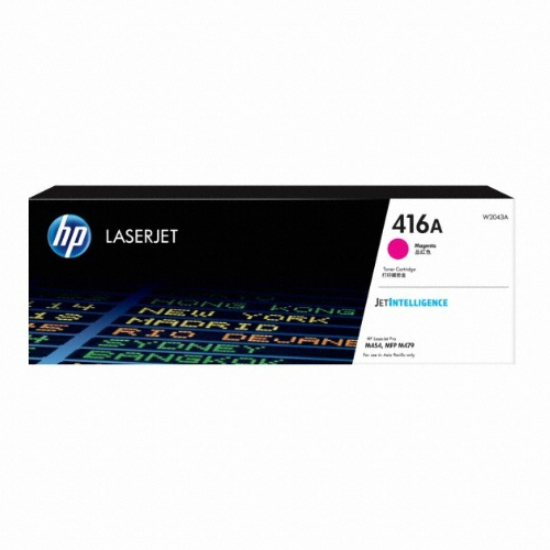 HP  정품 416A (W2043A) 빨강