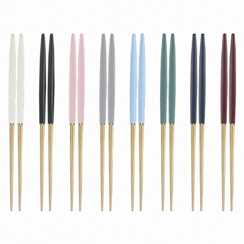 BSF 알르망드 골드 커트러리 진공 젓가락