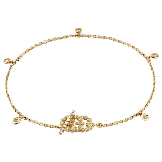 구찌  여성 러닝 G 18K 팔찌_YBA481671001