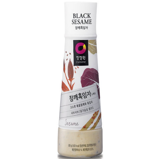 청정원 참깨 흑임자 드레싱 300g