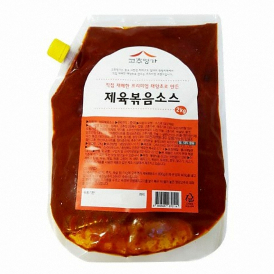 고추명가 제육볶음소스 2kg