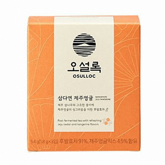 아모레퍼시픽 오설록 삼다연제주영귤 3입