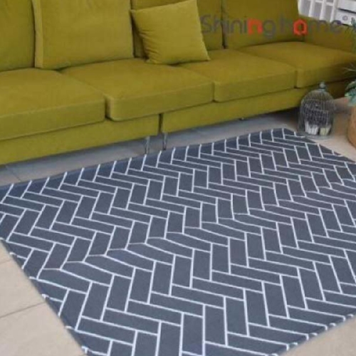 샤이닝홈 샤인 썸머 쿨러그 헤링본 사각매트