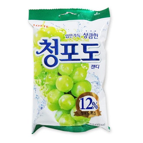 롯데제과  청포도캔디 153g
