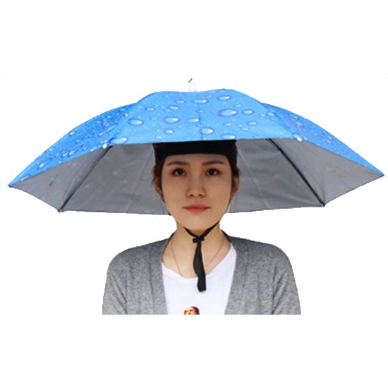 갓샵 핵인싸템 머리에쓰는 우산 모자