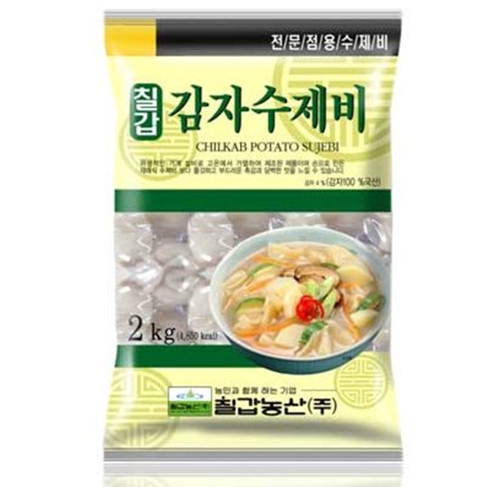 칠갑농산 감자수제비 2kg [6개] - 에누리 가격비교