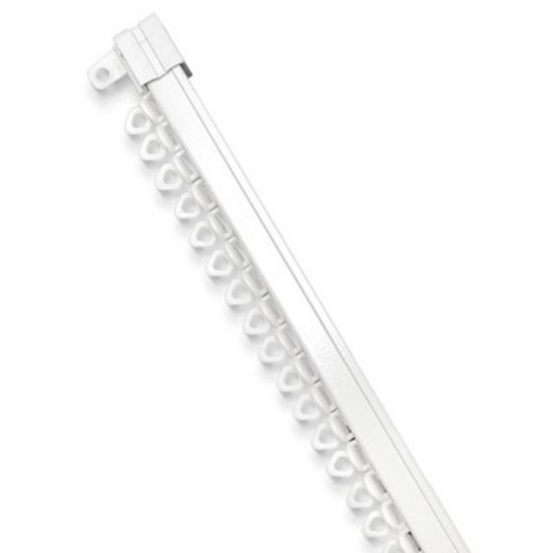 윈도우드레스 화이트 길이조절 커튼레일 14자