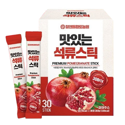 참앤들황토농원 맛있는 석류스틱 12g 30포[2개] - 에누리 가격비교  참앤들황토농원 맛있는 석류스틱 12g 30포[2개] - 에누리 가격비교