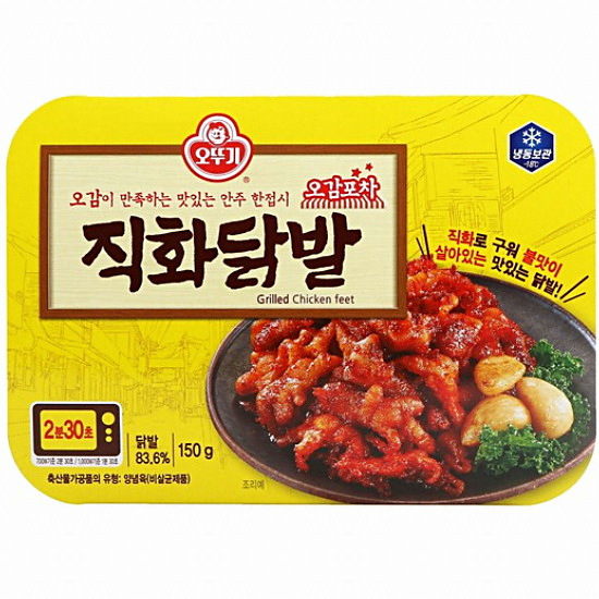 오뚜기  오감포차 직화닭발 150g