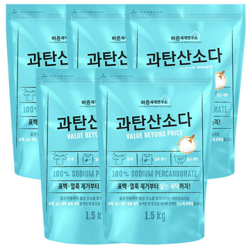 바른세제연구소 과탄산소다 1.5kg