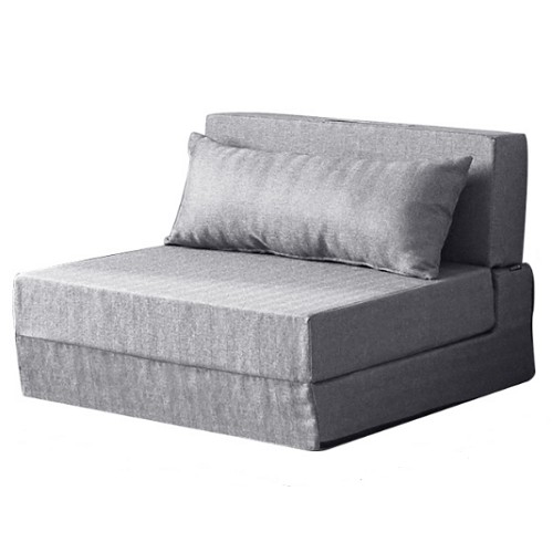 동서가구 로즈 3단 접이식 패브릭 소파베드 1인용