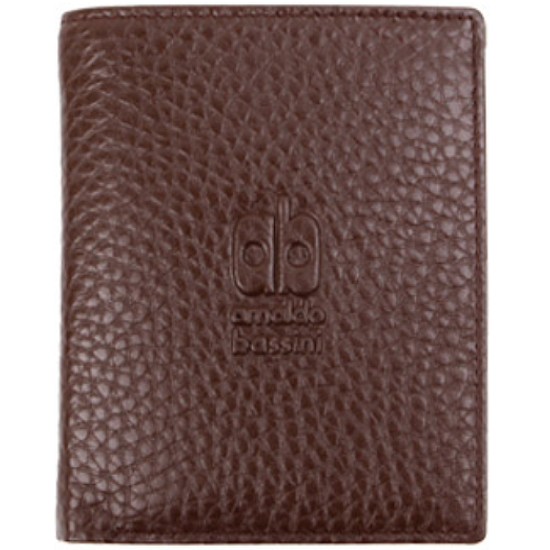 아날도바시니 국산    소가죽 중지갑 ABAB-M302BR