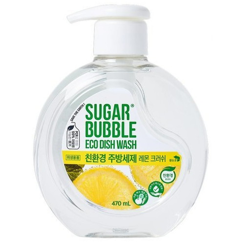 슈가버블 친환경 주방세제 레몬 470ml