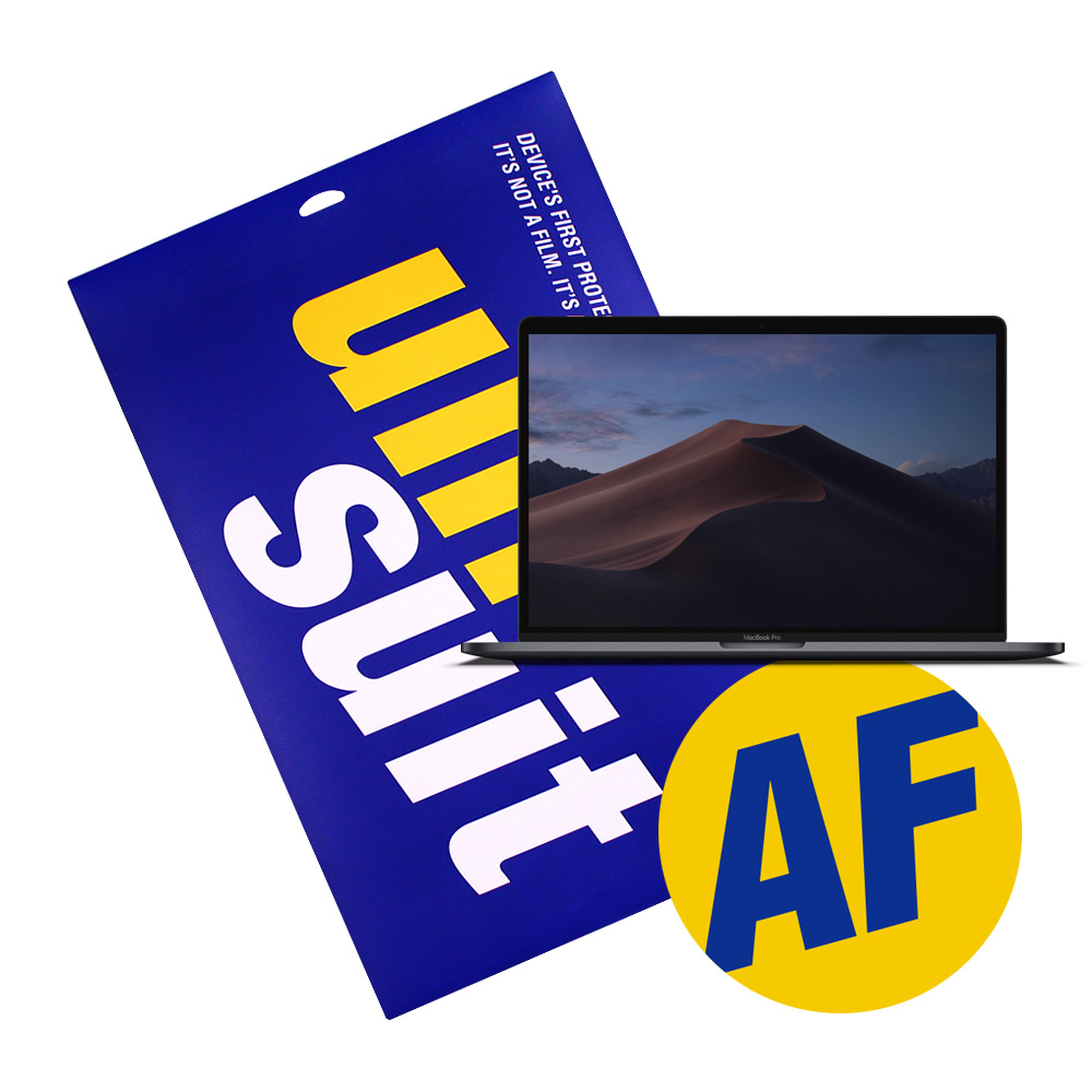 모이다 유니슈트 2018 맥북프로 레티나 13형(터치바) 클리어 슈트 필름