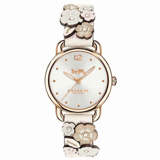 코치 델란시 가죽 시계_14503311