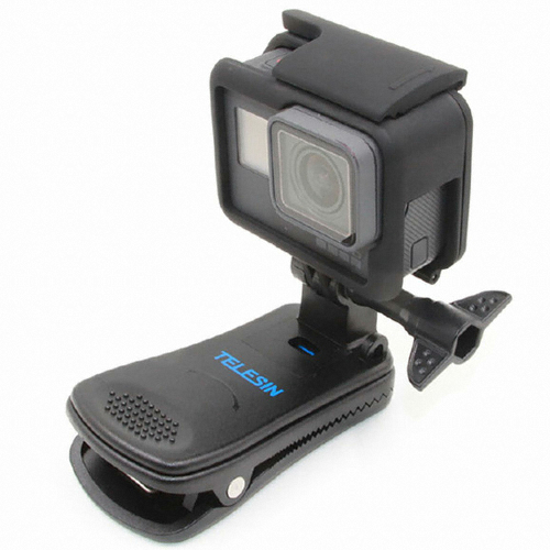 텔레신  360도 회전식 악어클립 집게 마운트