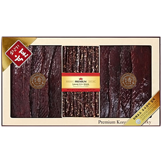 두영F&D  미소향 호주산 프리미엄 소고기 복합육포 선물세트 800g