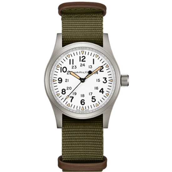 해밀턴 카키 필드 메커니컬_H69439411
