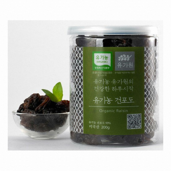 코레드 유가원 건강한 하루 시작 유기농 건포도