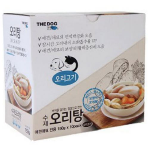 더독 수제 오리탕 150g