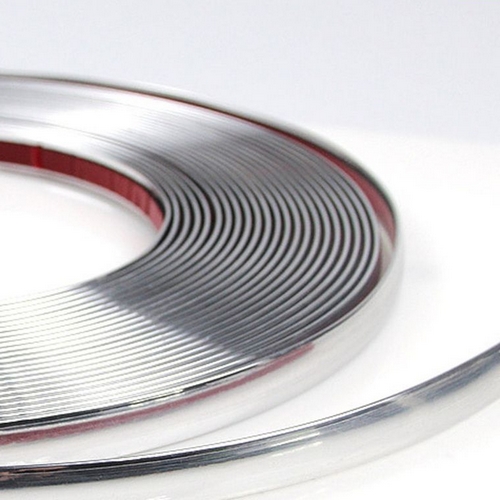 티커벨  TKB 고광택 메탈 라인 크롬몰딩 15m