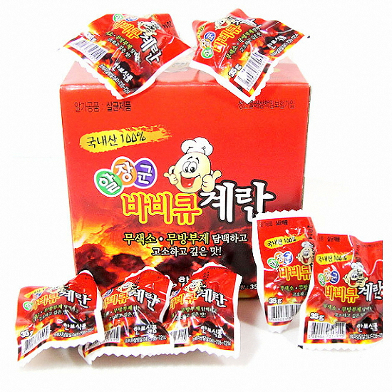 한보식품  알장군 바베큐계란 진공포장 30구