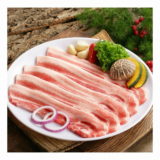 도감푸드  듀록 흑돼지 오겹살 500g