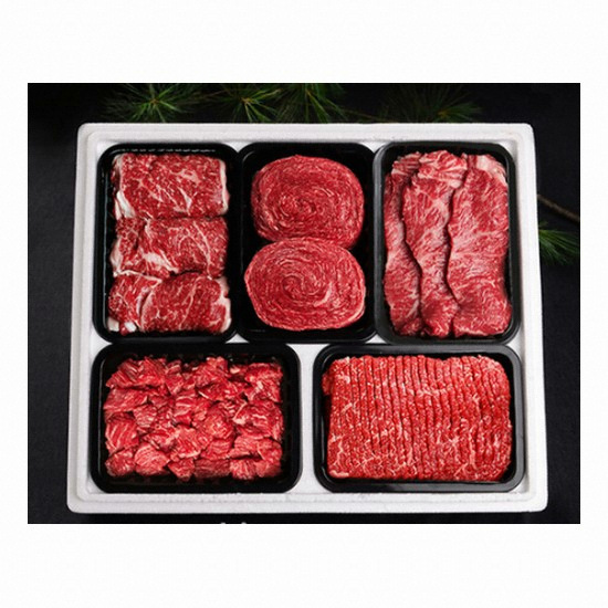 대구축협  축협 1등급 등심 정육선물세트 7호  등심,채끝,불고기,국거리,산적 각