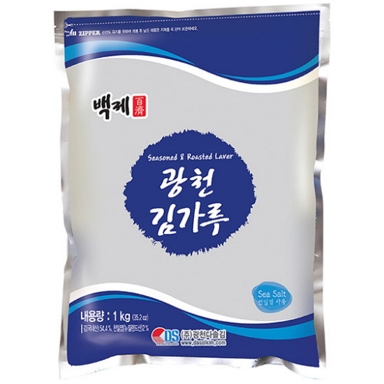 백제식품  백제 광천김 김가루 1kg