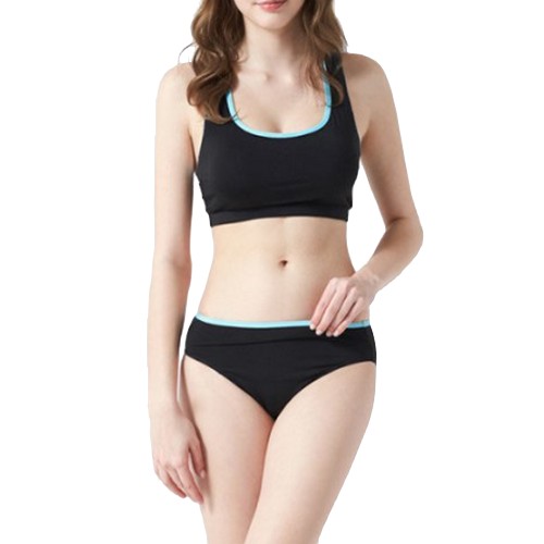 아가방&컴퍼니 베이직엘르 BEL-S228K 여성 래쉬가드 탱크탑 이너세트