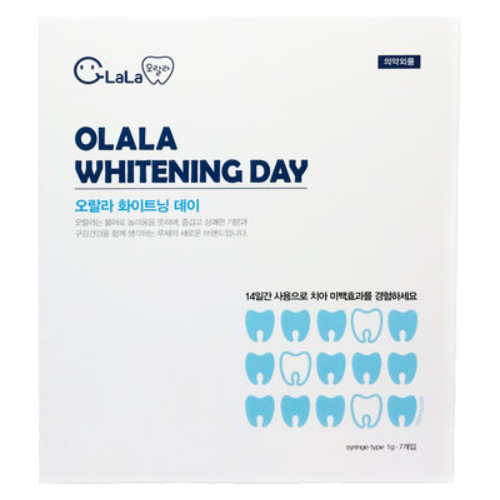 오랄라  화이트닝데이 치아미백제 1g