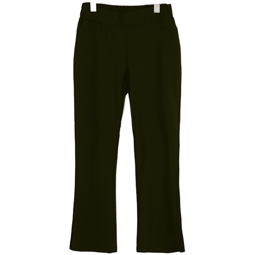 웬디즈갤러리 스판짱 부츠컷 옆트임 밴딩팬츠_QPT018