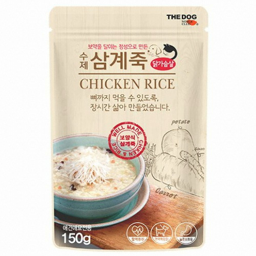더독 수제 삼계죽 150g