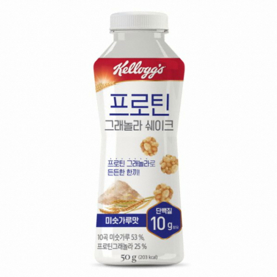 켈로그 프로틴 그래놀라 쉐이크 미숫가루맛 50g