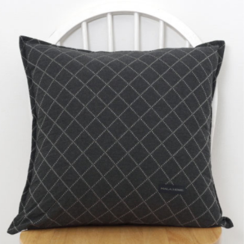 하라텍스  하라홈 패턴 시리즈 순면 쿠션 방석 커버 모음 50x50